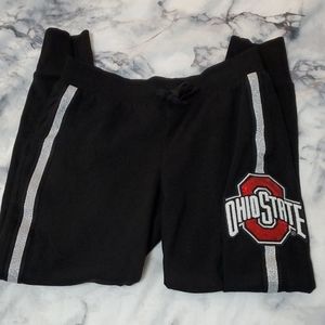 Pink ohio state sweat pants